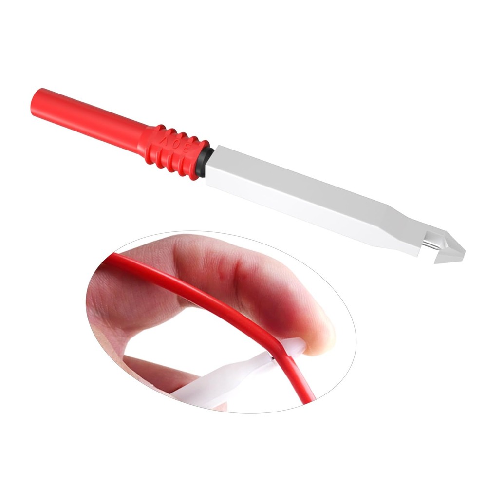 33PCS Multimeter Test Leads Kit with Replaceable Precision Probes Set, Wire-P...