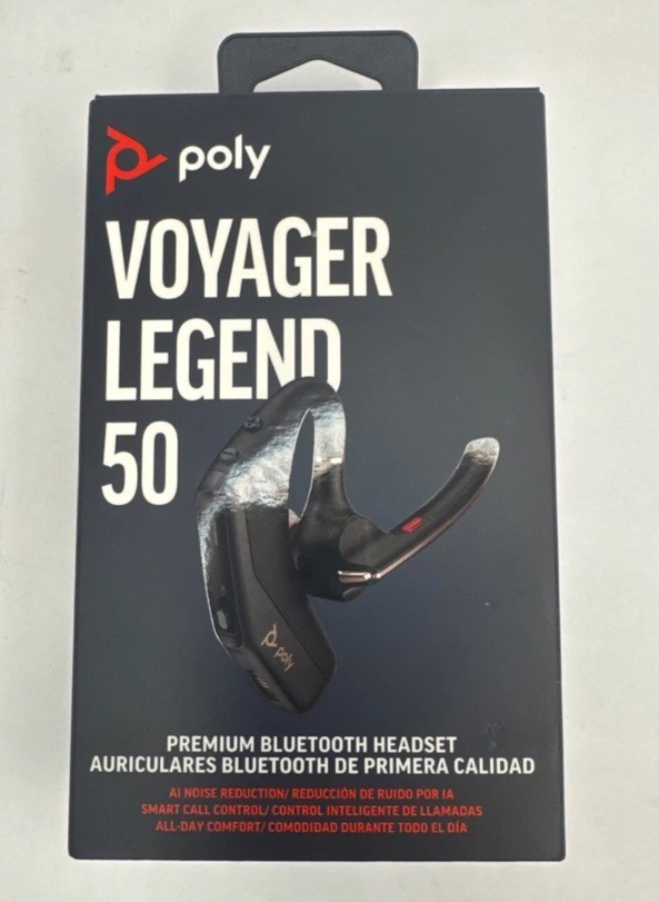 Poly Voyager Legend 50 Premium Bluetooth Headset Black