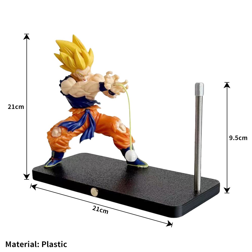 Dragon Ball Z Goku Kamehameha Magnetic Touchs Night Light - Levitating Desk Lamp