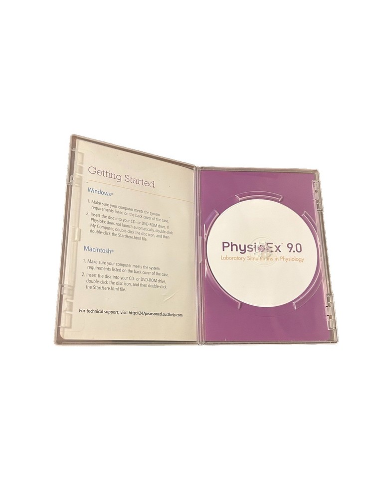 PhysioEx 9.0: Laboratory Simulations in Physiology - CD- Slim Case