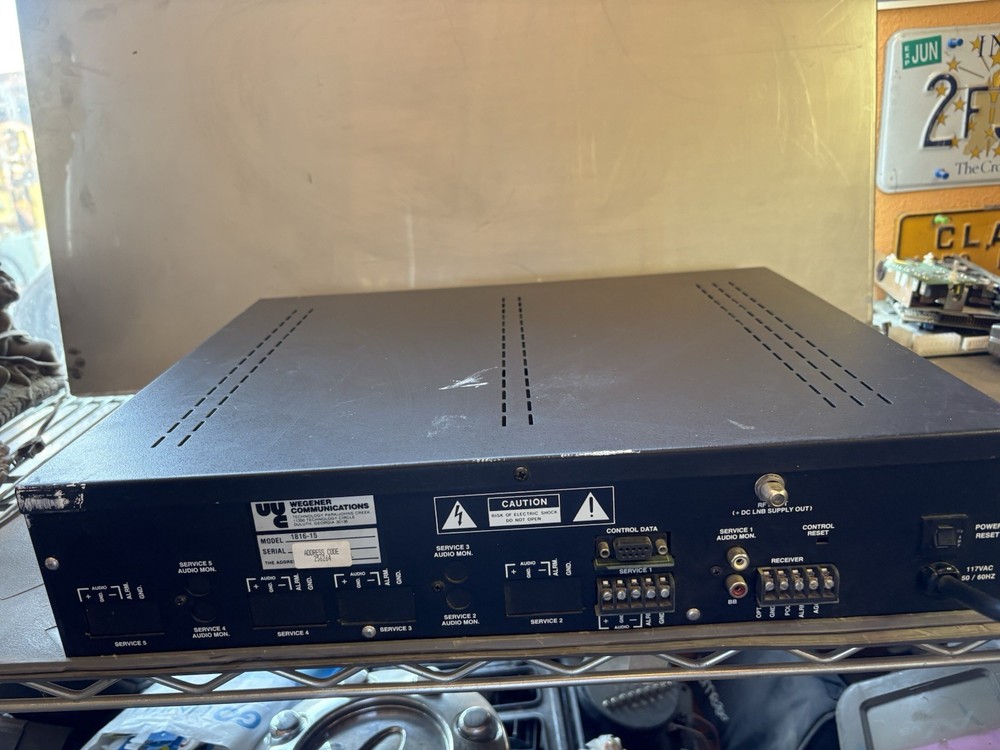 WEGENER COMMUNICATIONS MODEL 1816-15