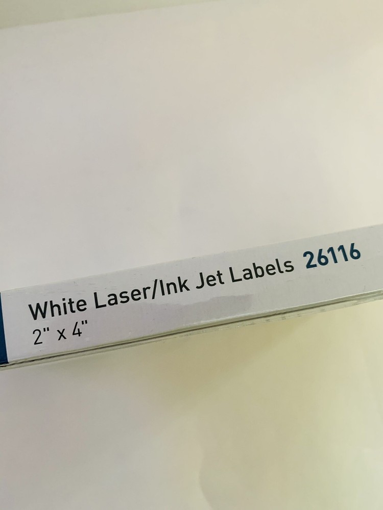 Business Source Mailing Laser Labels *2 by 4*