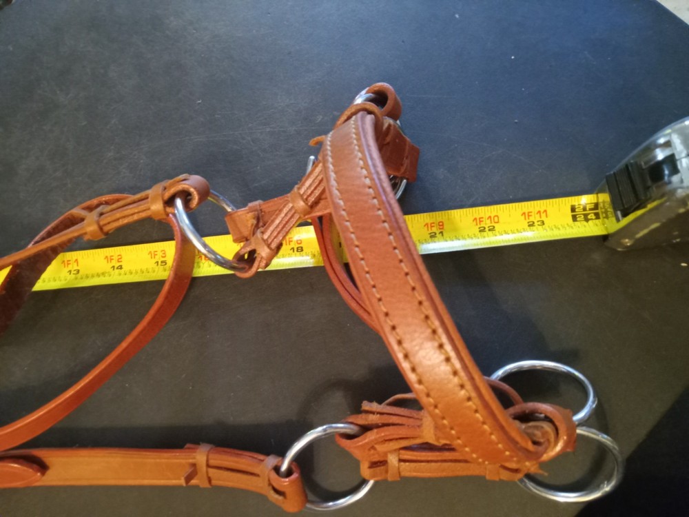 New leather sidepull. nwot