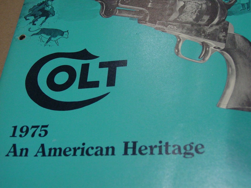 OEM Colt 1975 Catalog