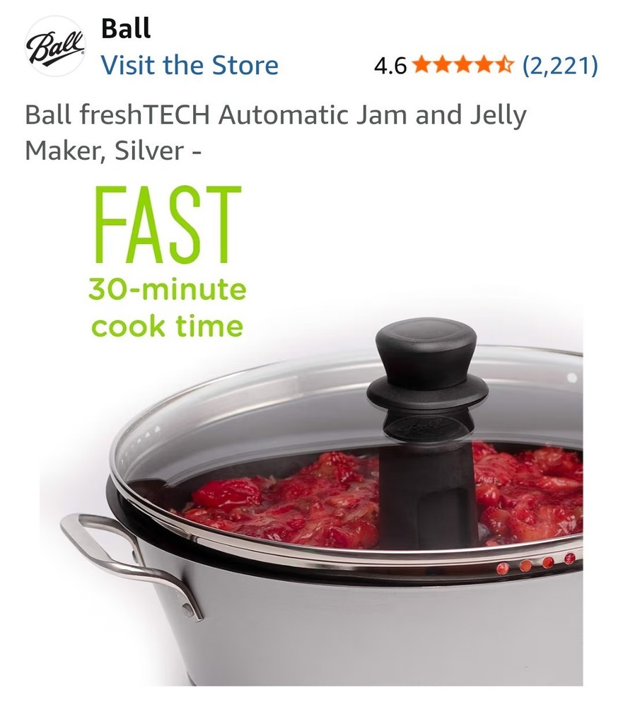 Ball FreshTech Jam & Jelly Maker