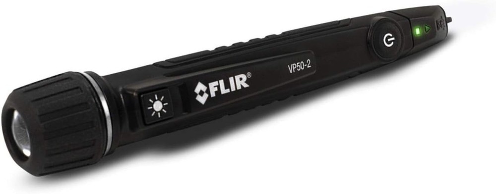 CAT IV Non-Contact Voltage Detector with LED Flashlight