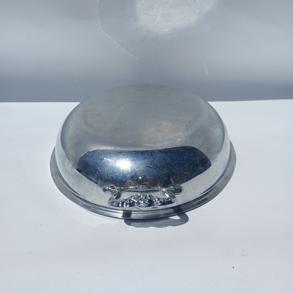 Vintage Small silver-plated oval serving dish