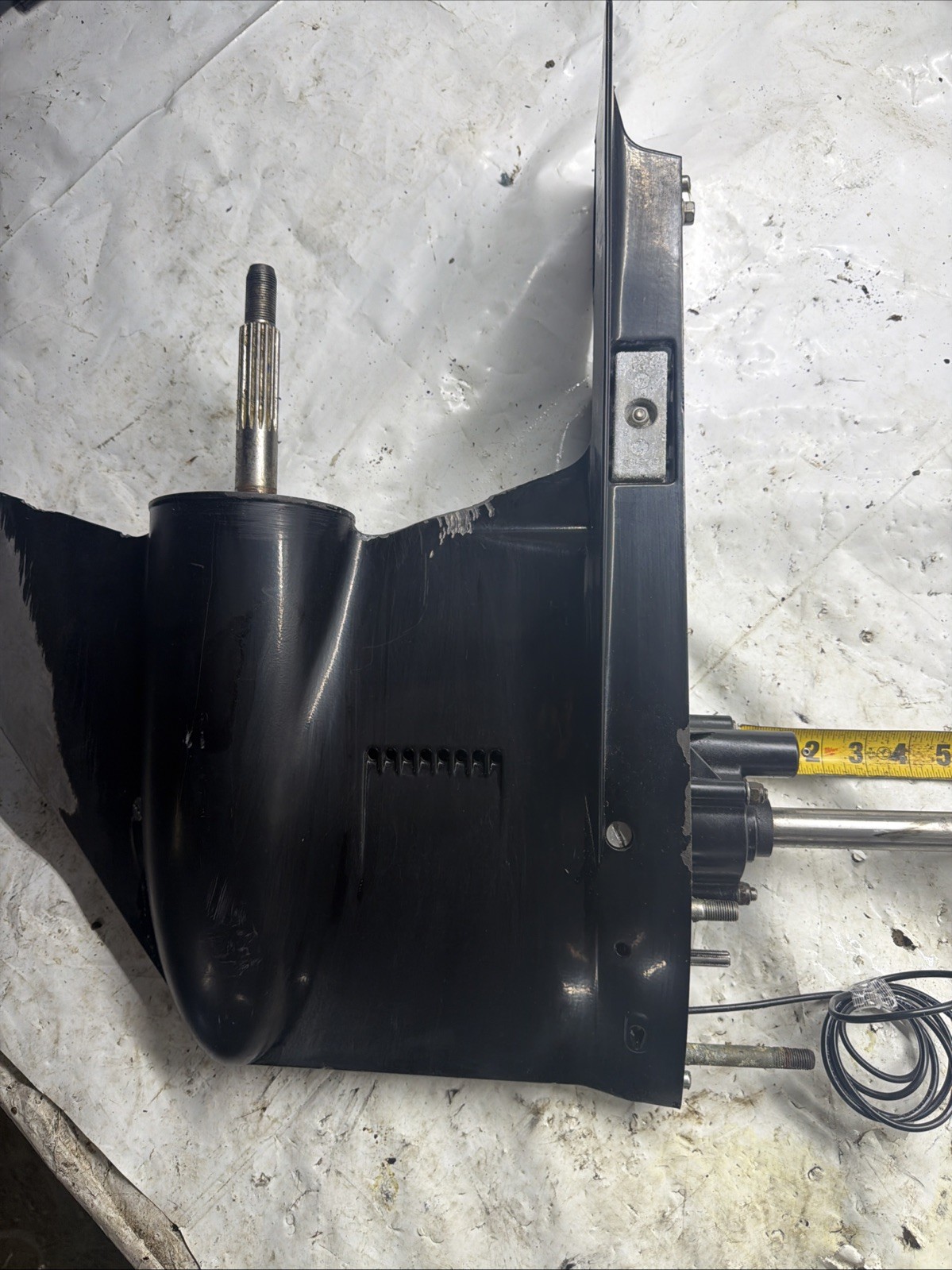 USED 135/150/175/200 hp MERCURY OUTBOARD LOWER UNIT Freshwater Low Hours