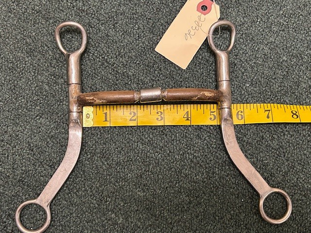 Myler Flat, Long Shank, Small Barrel Bit 5"