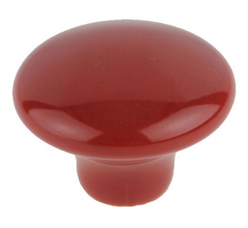 1-1/2" Ceramic Knob Coca Cola Red