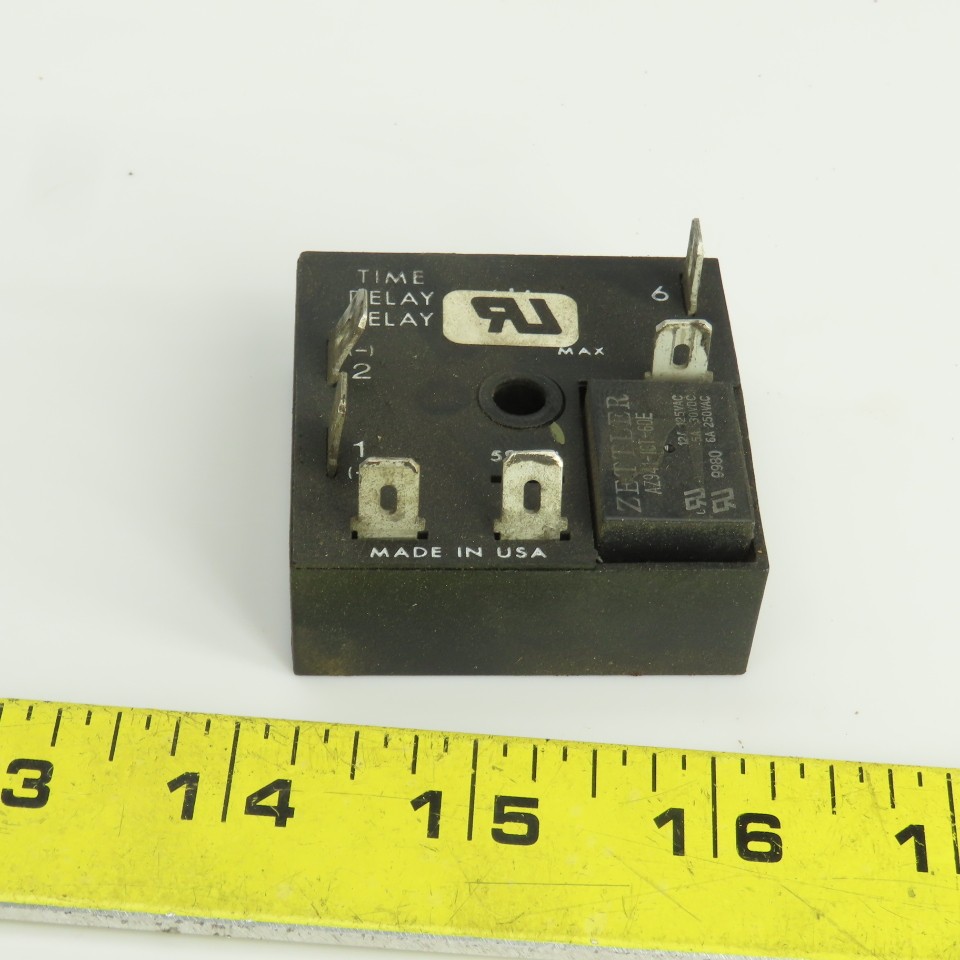 Littlefuse KRDB1120M Time Delay Relay 12VDC 125VAC 20 Min Fixed