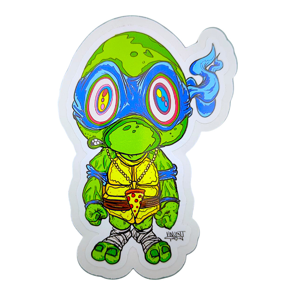 Vincent Gordon Leonardo TMNT Study (Large) Sticker