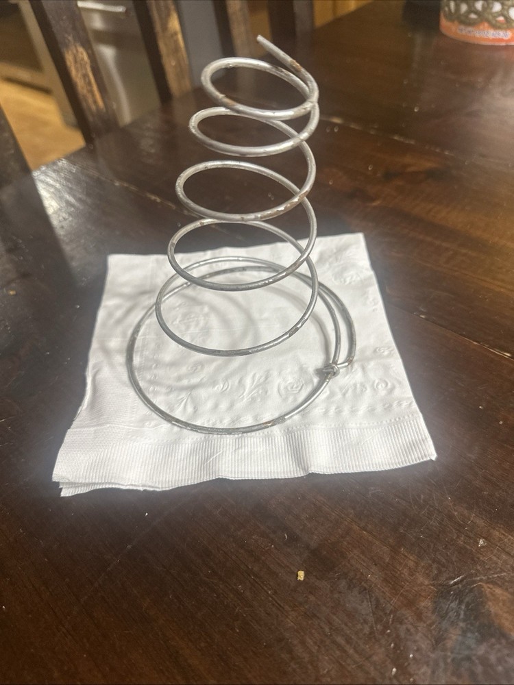 Metal Coil Spring Silver Spiral Wire Craft Piece