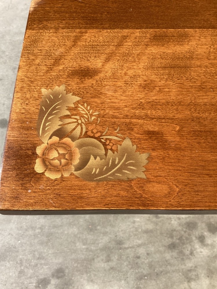 Large Hitchcock Drop Leaf Table Beautiful Some Flaws