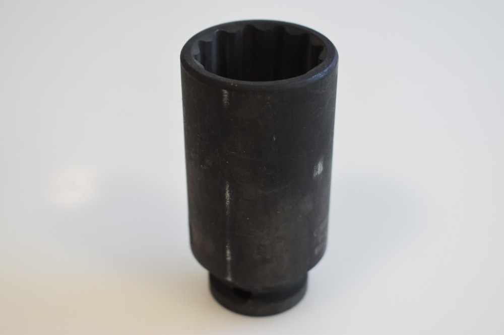 Mac Expert Tools E050072 1-1/8" SAE Deep Impact Socket 1/2" Drive 12 Point