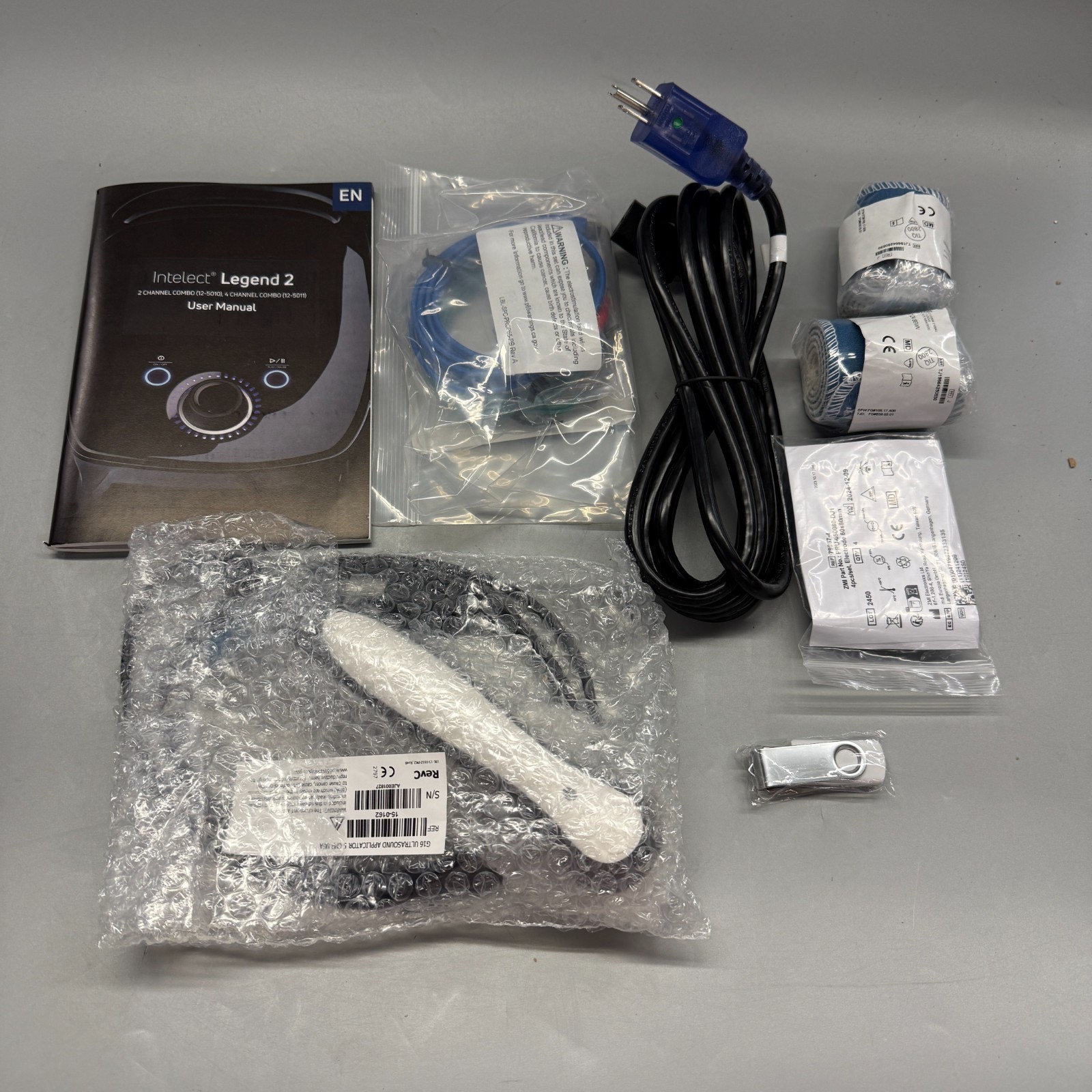 Chattanooga Intelect Legend 2 - 2 CH Combo E-Stim and Ultrasound 81-5010
