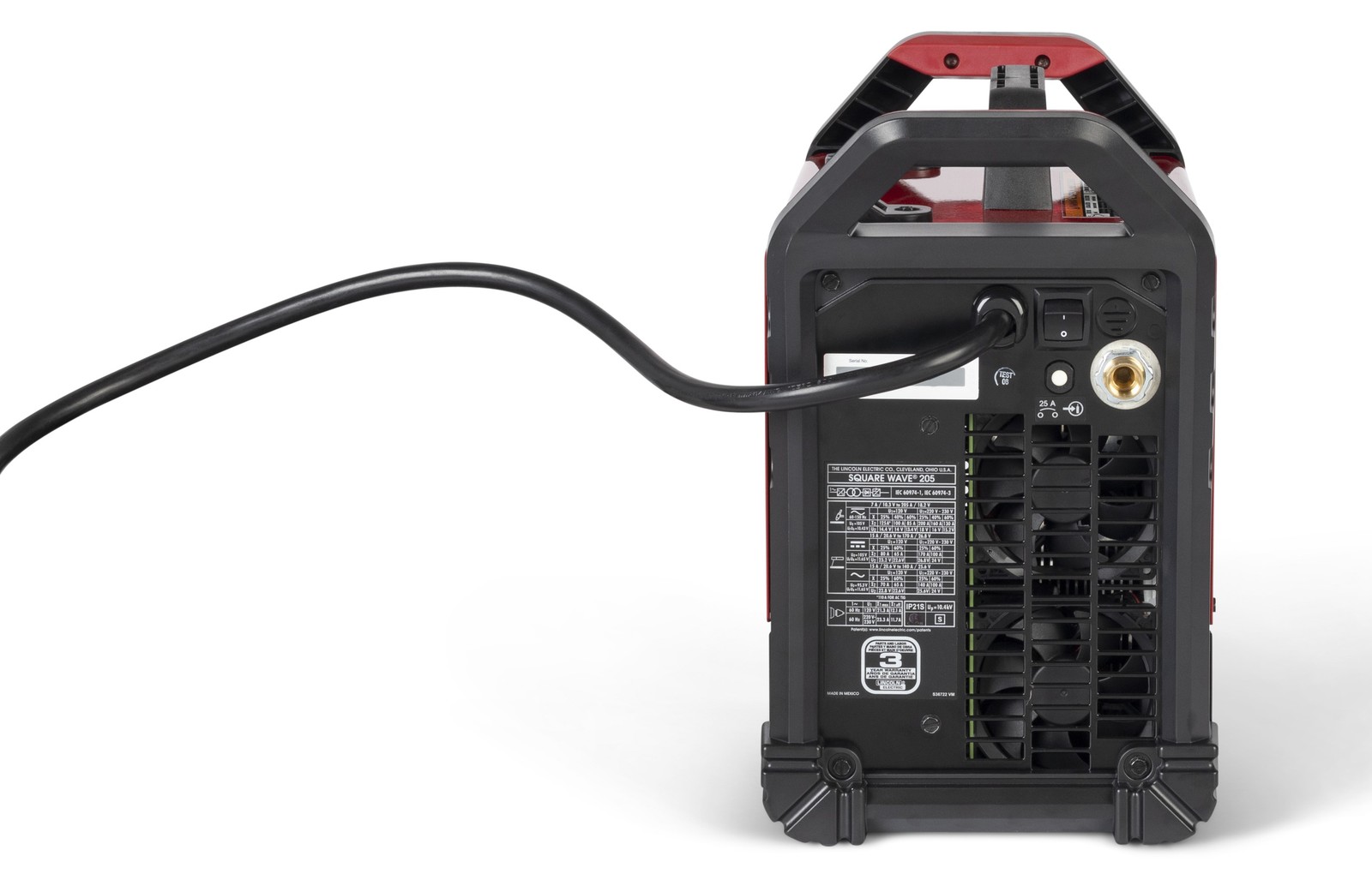 Lincoln Square Wave TIG 205 AC/DC TIG & Stick Welder K5613-1