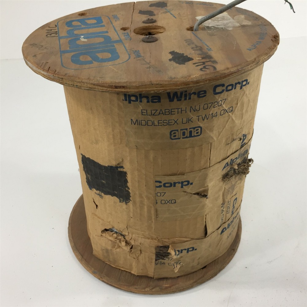 Alpha 1304C Multi-Conductor Cable 22awg 3/PR Solid 1000' Gray