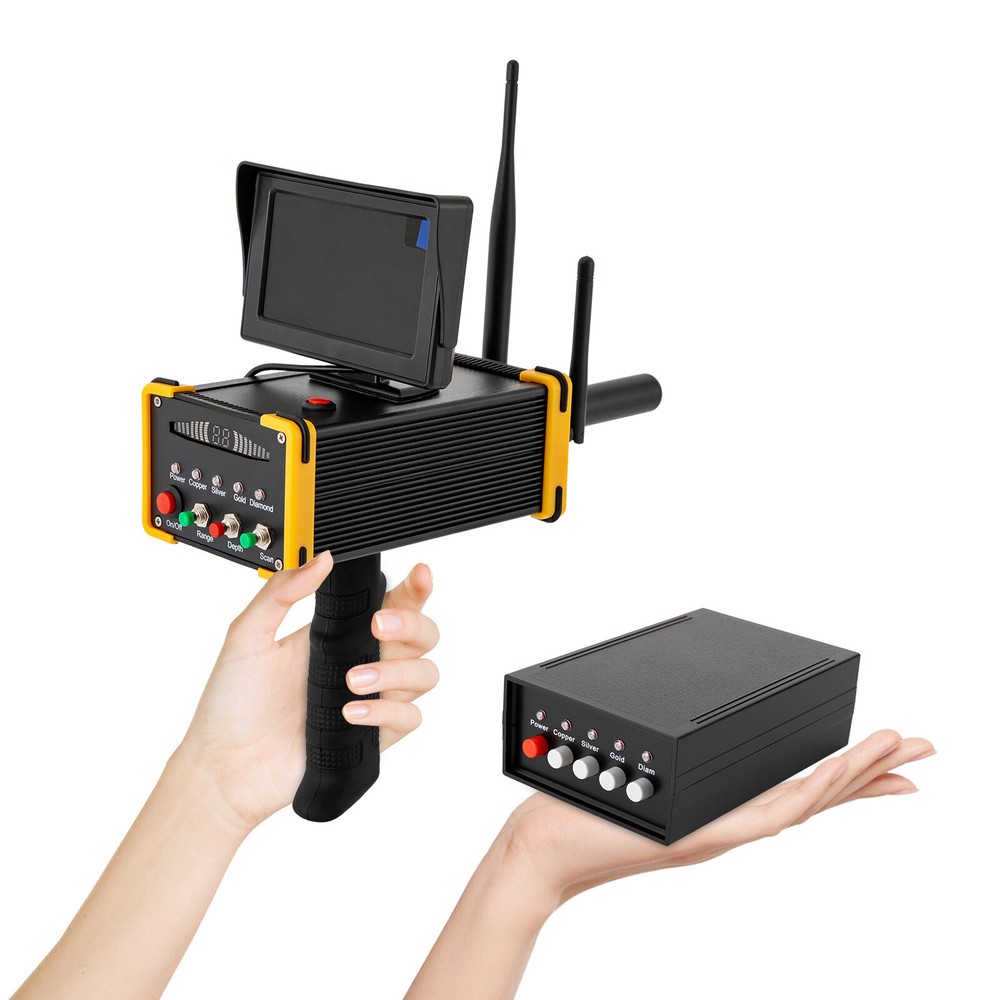 Underground Metal Scanner, Metal Detector Kit, Detecting Machine W/ LCD Display