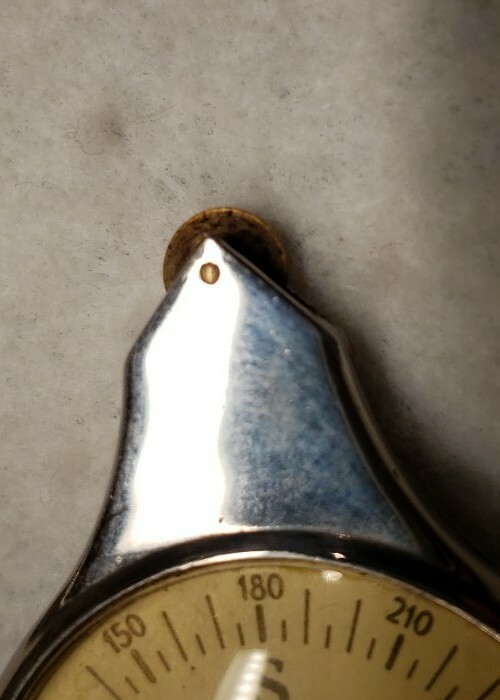 OPISOMETER Germany Compass with Leather Case Nautical Map Reading Antique