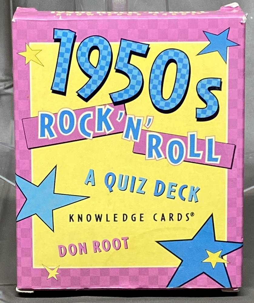 1950’s Rock ‘N ‘ Roll Knowledge Cards Don Root