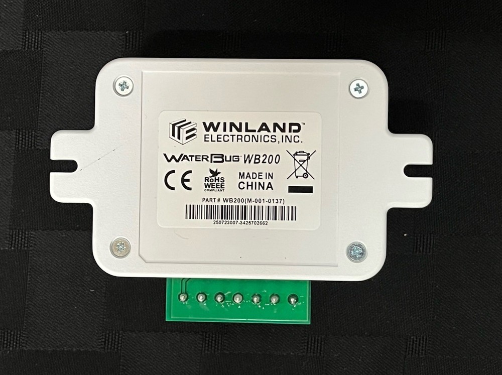 Winland WB200 Water Bug Water Leak Detection Sensor Open Box