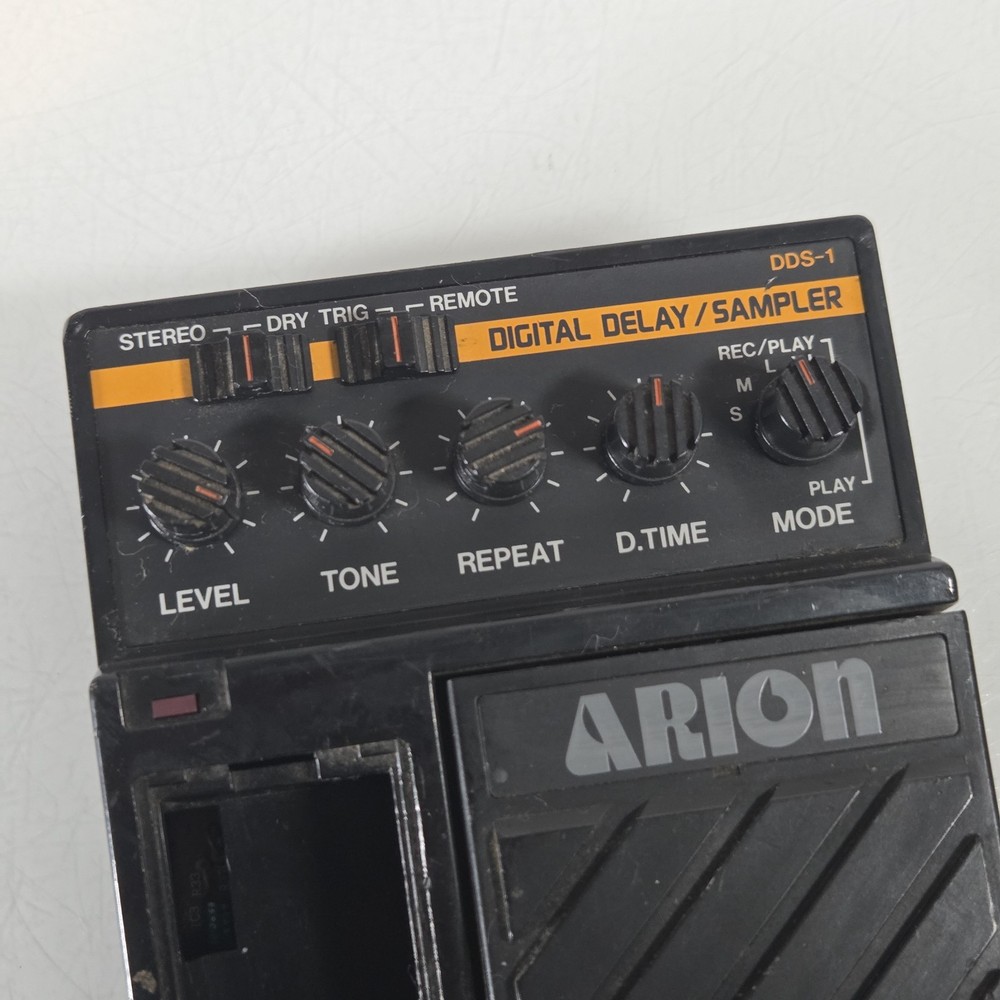 Arion DDS-1 Digital Delay / Sampler Rare Vintage Guitar Effect Pedal - UNTESTED