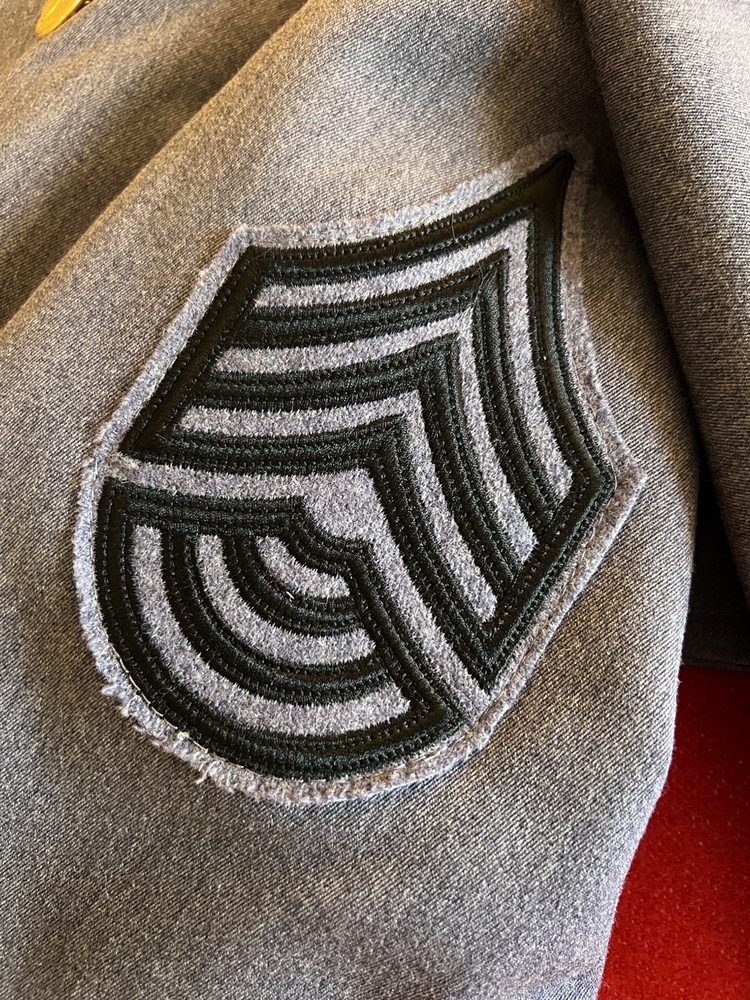 West Point USMA Long Overcoat & Cape & REGIMENTAL ADJUTANT Chevrons. MINT!!!