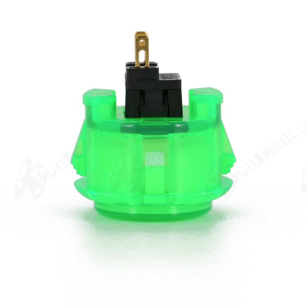 Sanwa Original OBSC-30 Green Translucent Push Button JAMMA guitar killswitch