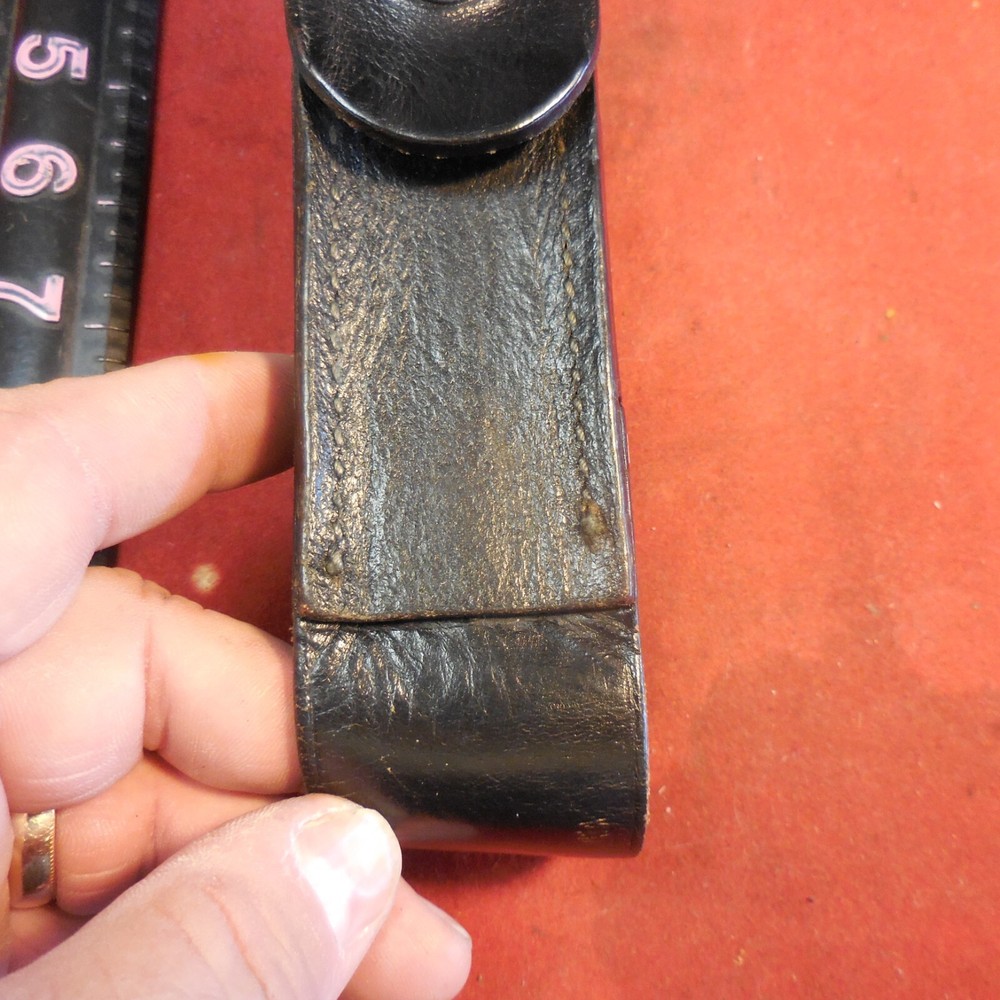 Mace pepper spray holder LEATHER #OP/HP