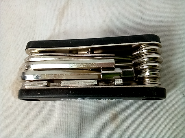 Bikers online black and silver multi tool