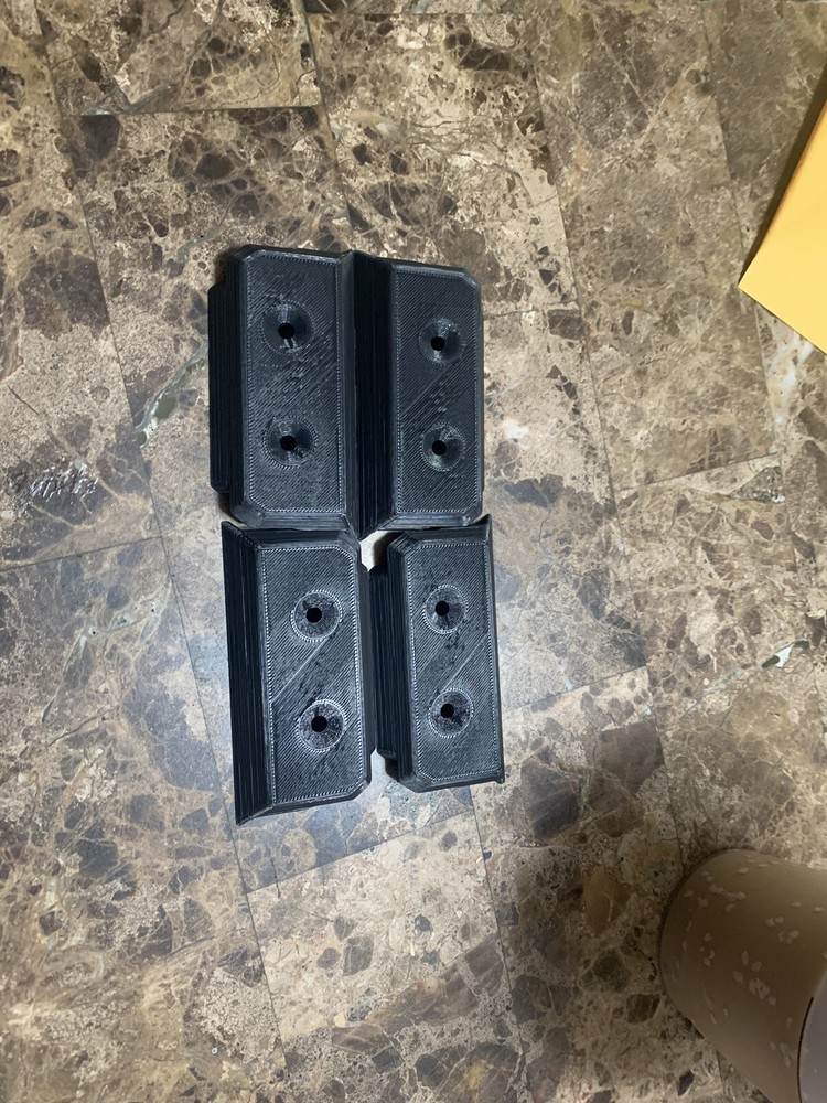 Feet Mount Adapter For Milwaukee Packout (4 pack)