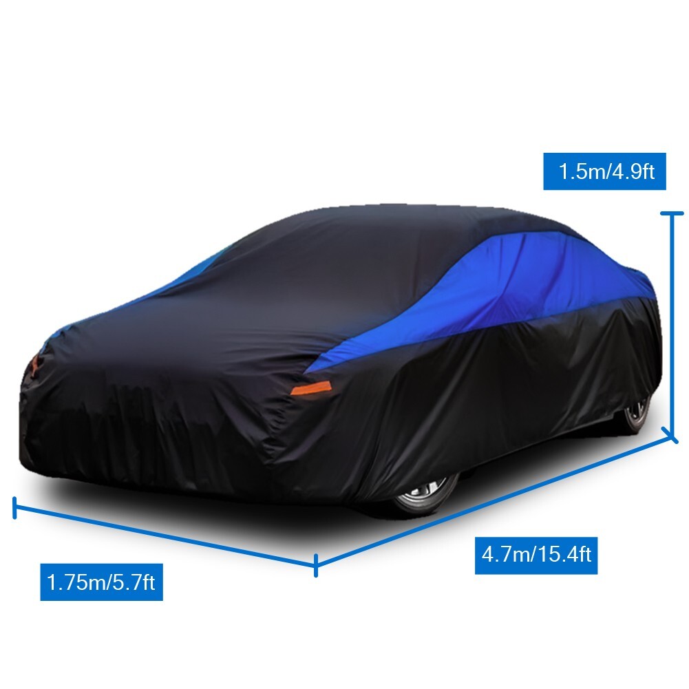 For Honda Civic Full Car Cover Outdoor All Weather Dust UV Resistant Protection