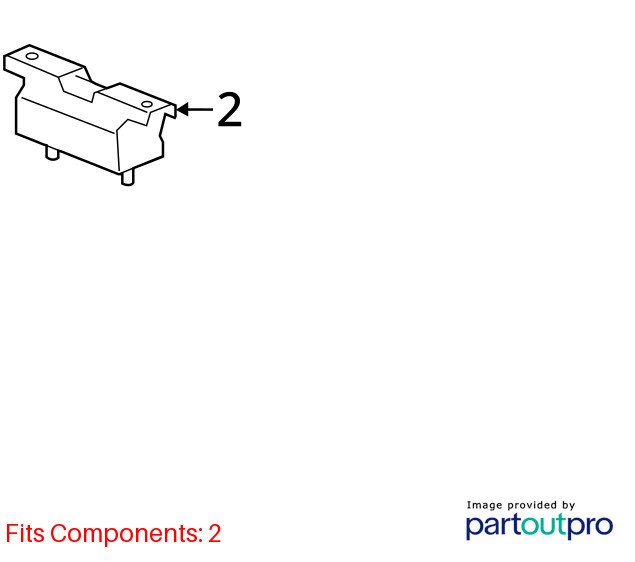 Automatic Transmission Mount 22739529