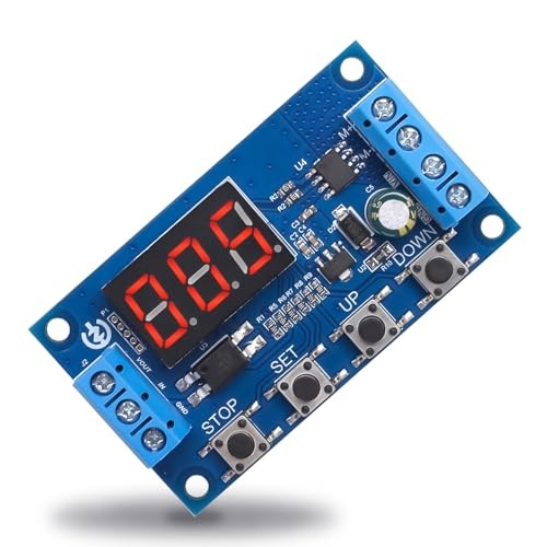 Motor Controller, ICSTATION DC 3.3V-15V Motor Forward/Reverse Controller 50W