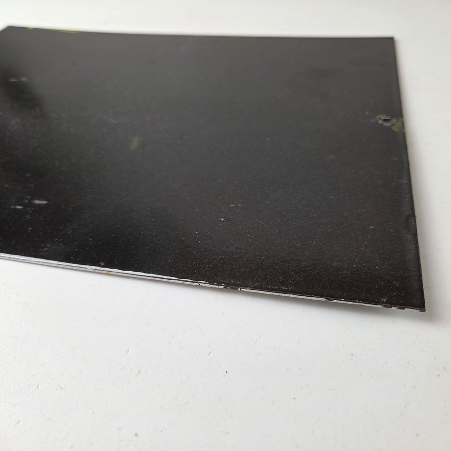 Vintage USA Forest Service Sign - Smokey the Bear Hiking Gas Porcelain Sign