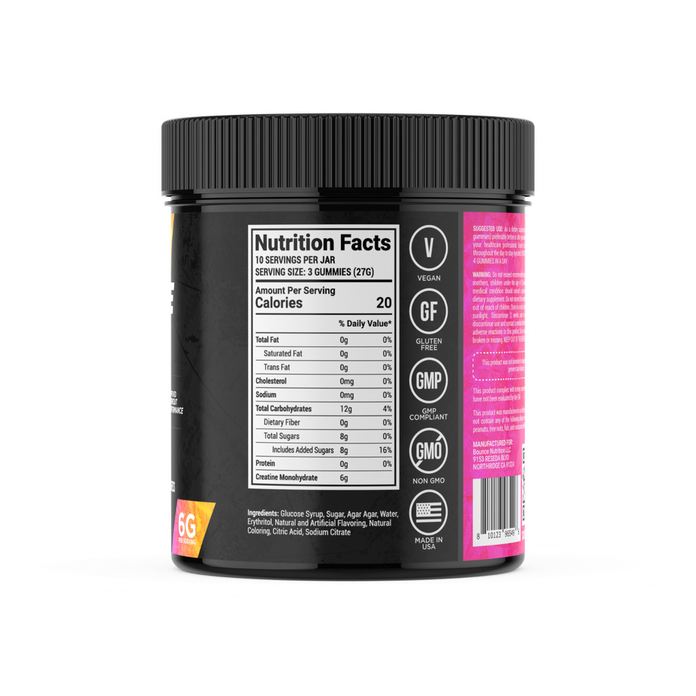 Creatine Gummies - Peach Rings