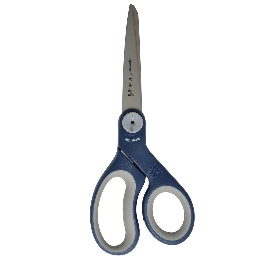 Member's Mark Anti-Microbial Scissors with Box Cutter – Safe & Versatile Tool
