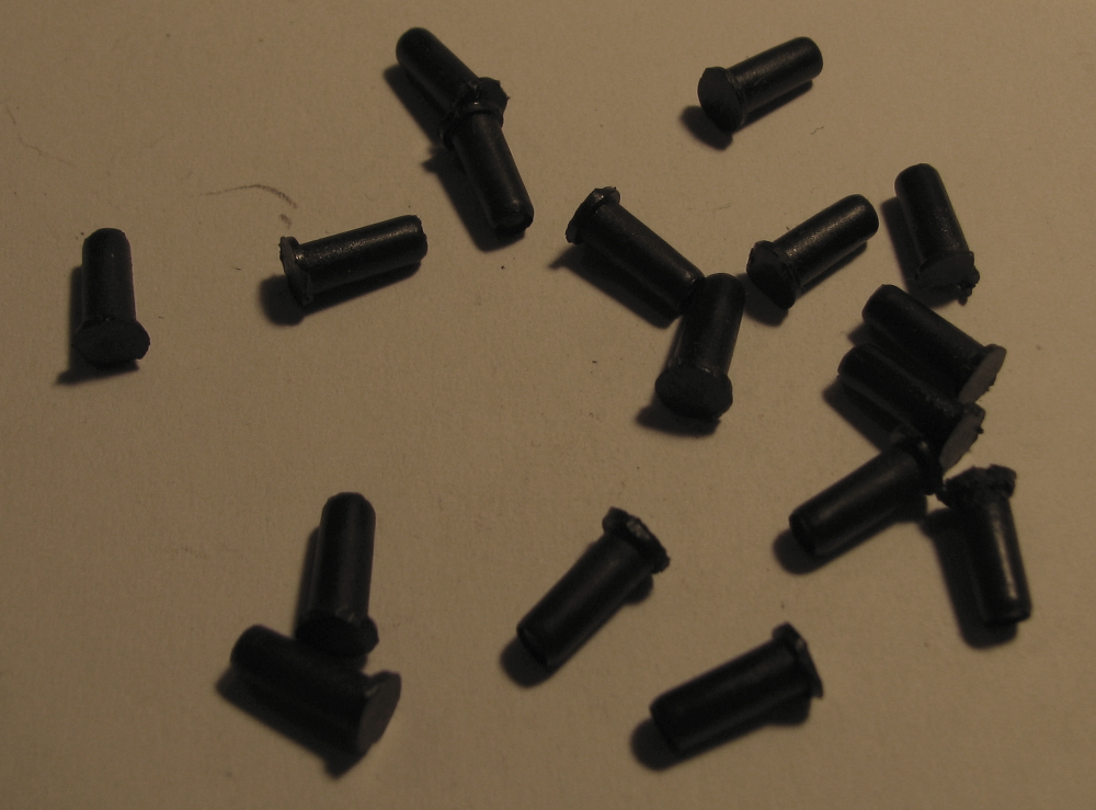 50qty Electronic Microswitch Plastic Buttons 2.9mm x 7.8mm