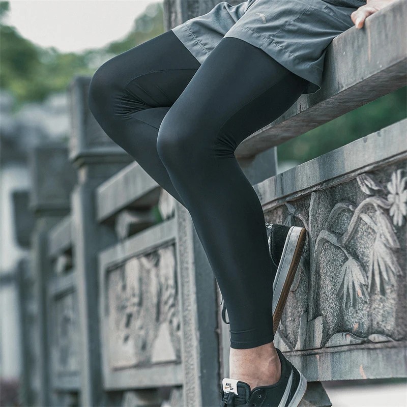 Compression Leg Sleeves UV Protection Sports Cycling Bike Gym Fitness Body Gift