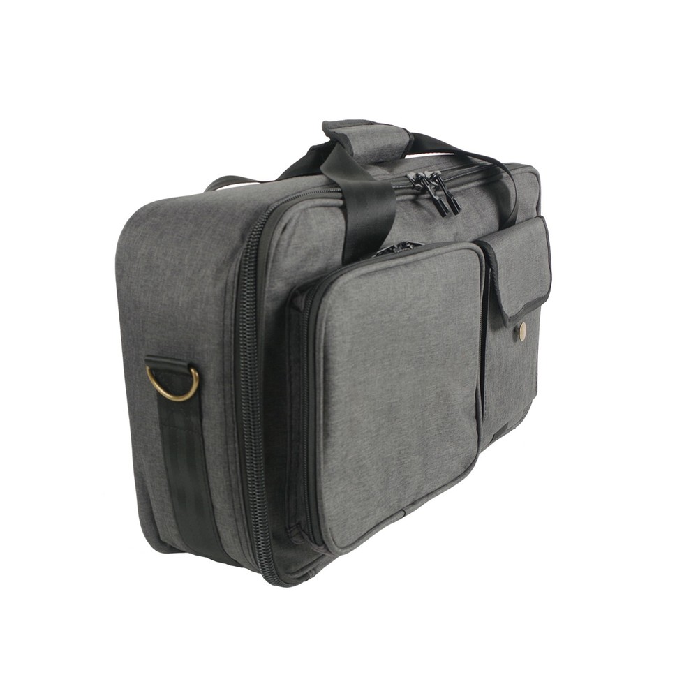 Medium Multi-Effects Pedal Bag DJ Controller Case Waterproof Fabric 10mm WKKJ