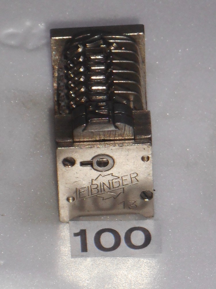 LEIBINGER | letterpress Reverse numbering machine | 100