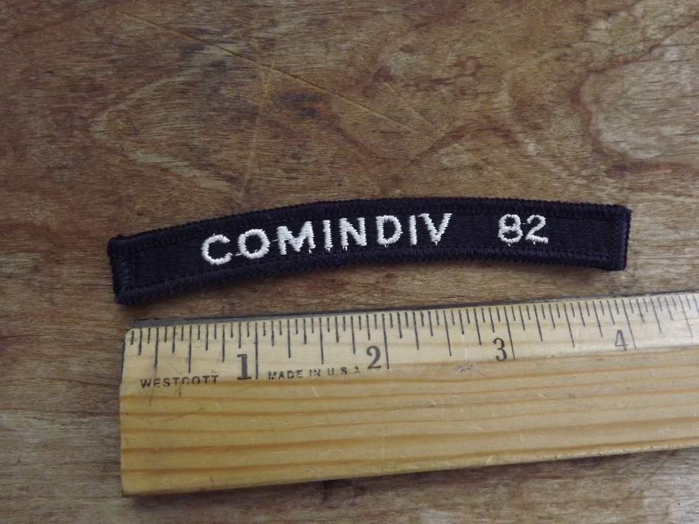 Navy COMINDIV 82 Tab - INV# C1482
