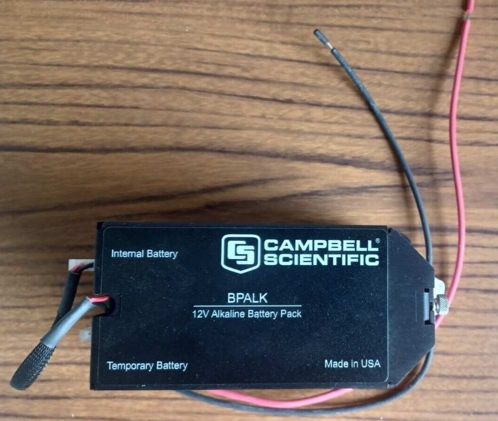 Campbell Scientific CR200X Datalogger, BPalk Battery Pack, SC12 Cable