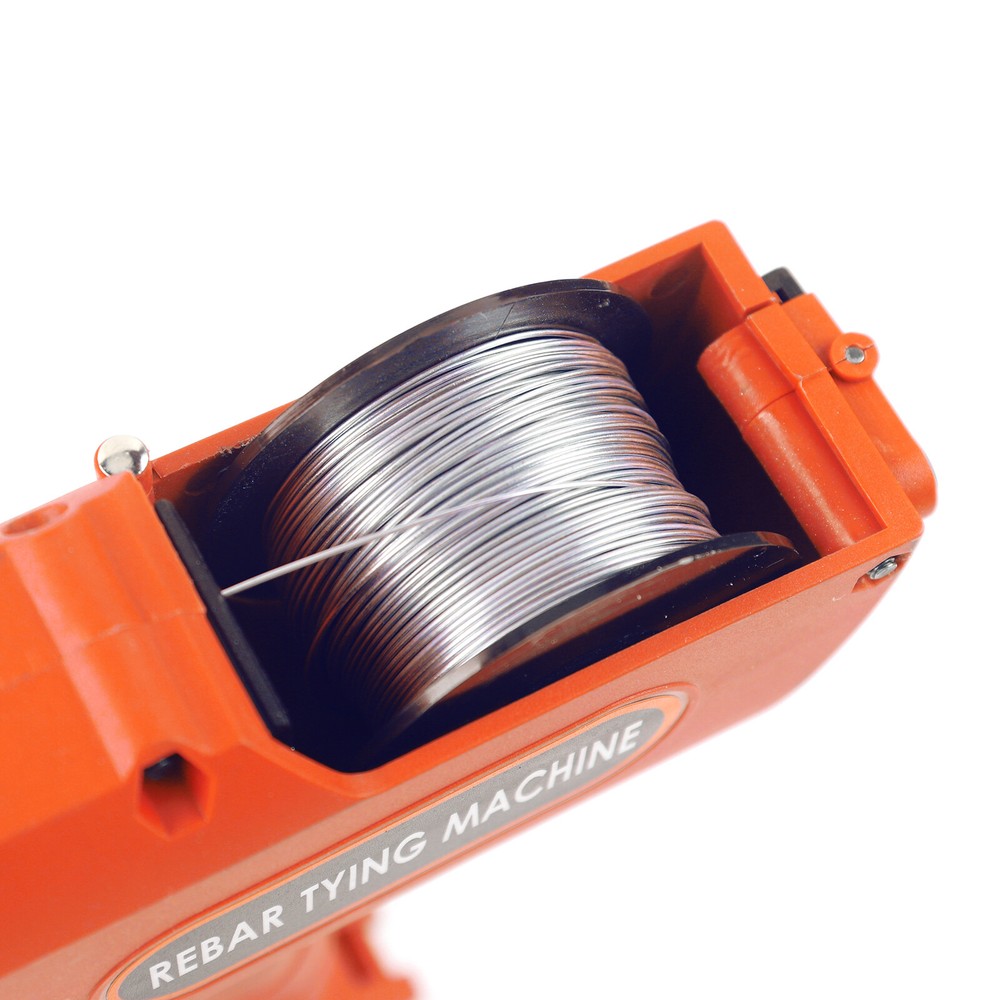 8-34mm Automatic Handheld Rebar Tier Tool Building Tying Machine w/ Storage Box