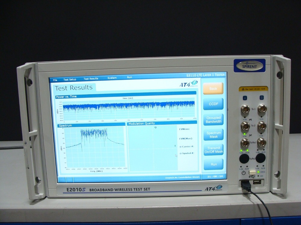 Spirent E2010S AT4 CS8 Broadband Wireless 4G Test Set Keysight T2010A MIMO1Cell
