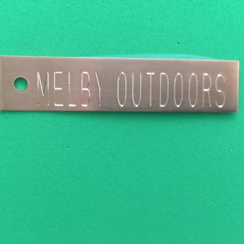 QTY 25-ENGRAVED COPPER TRAP TAGS/TRAPPING SUPPLIES/TRAPS/ANIMAL TRAP ID TRAPPING