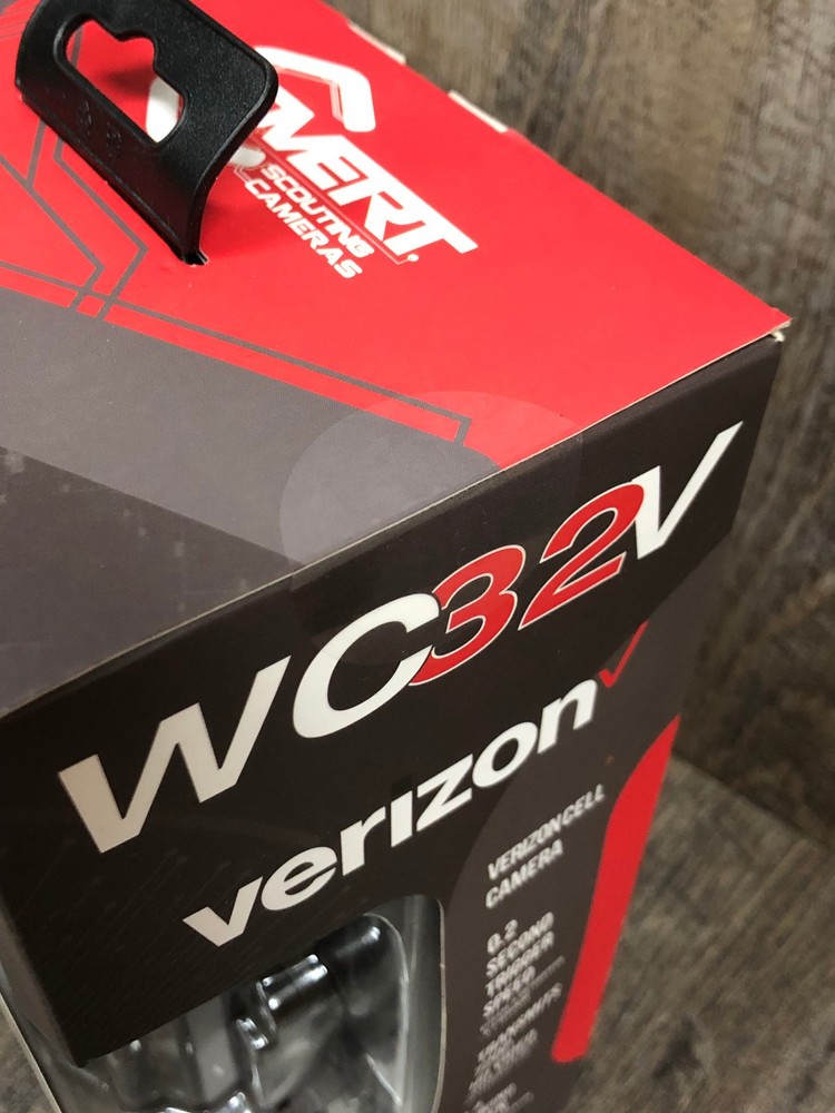 SEALED Covert Scouting Cellular Trail Camera Verizon Cell Camera CC0159 WC32-V