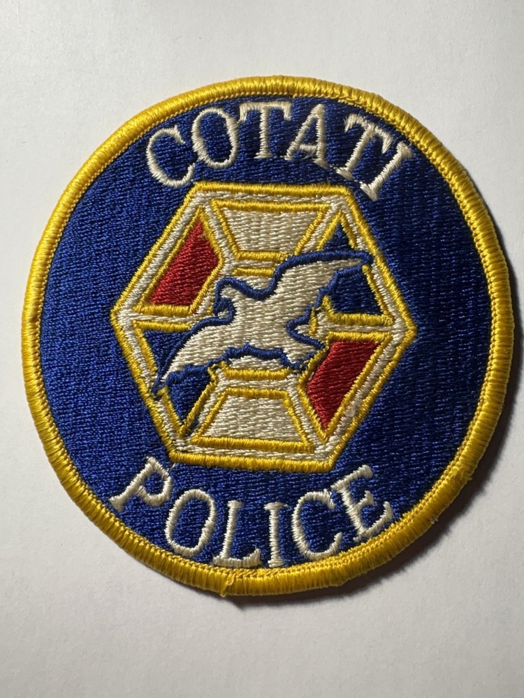 Cotati California Police Patch