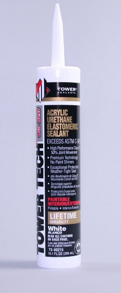 Tower Sealants | Tech 2 - Acrylic Urethane Elastomeric No Size, White